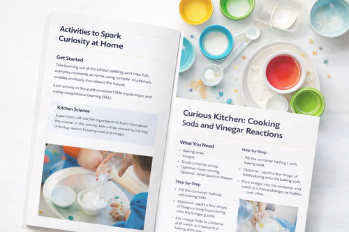 Creativity Starter Guide: 5 Activities to Spark Curiosity at Home